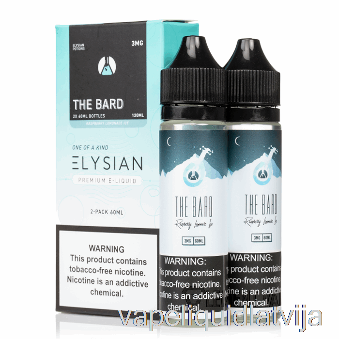 The Bard - Elysian Labs - 120ml 0mg Vape šķidrums